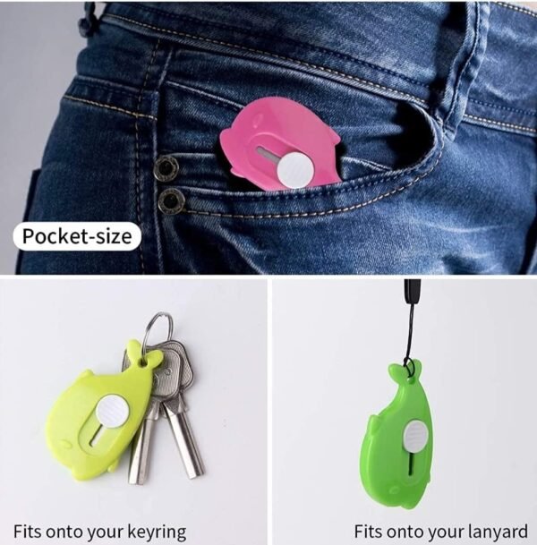 MINI WHALE PORTABLE UTILITY KNIFE CUTE - Image 4
