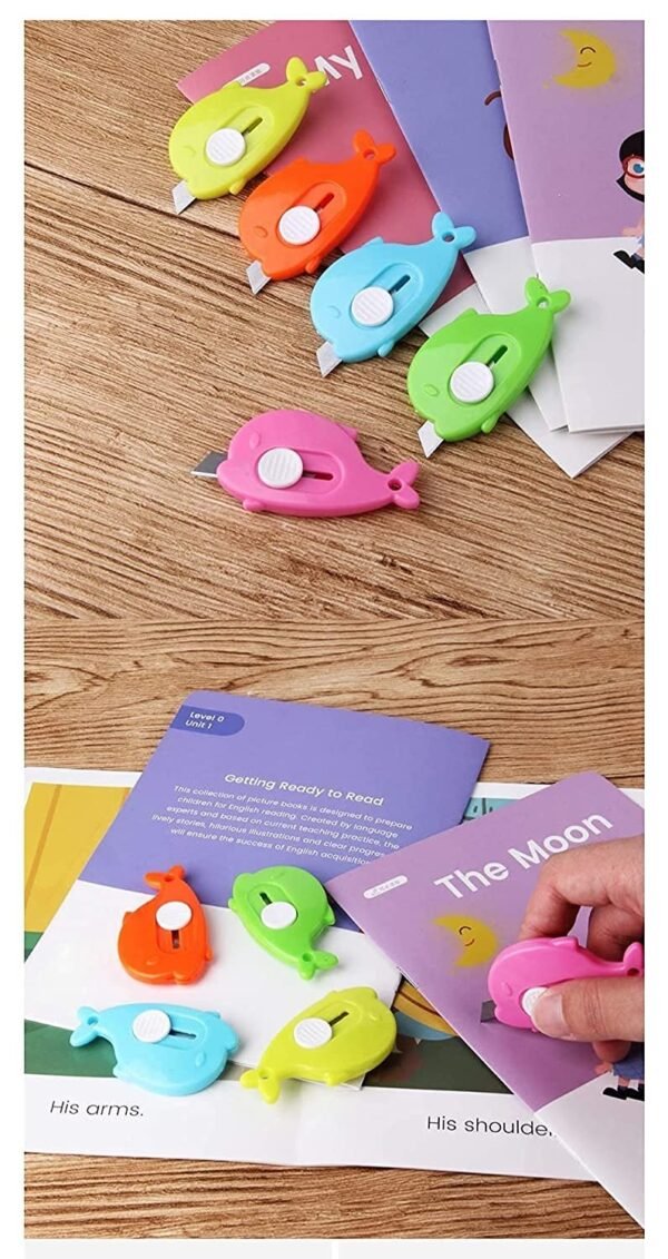 MINI WHALE PORTABLE UTILITY KNIFE CUTE - Image 9