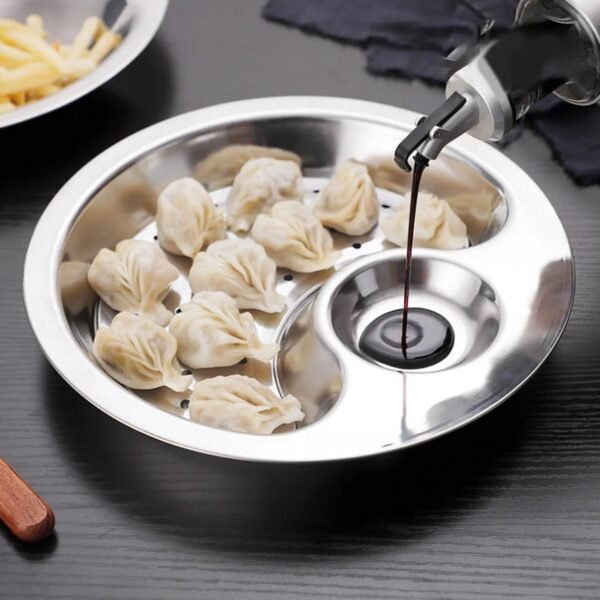 STAINLESS STEEL DUMPLING DRAIN SNACK - Image 2