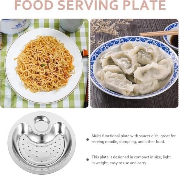 STAINLESS STEEL DUMPLING DRAIN SNACK - Image 7