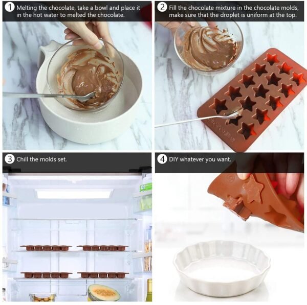 NEW HEART SHAPE CHOCOLATE MOULD - Image 5