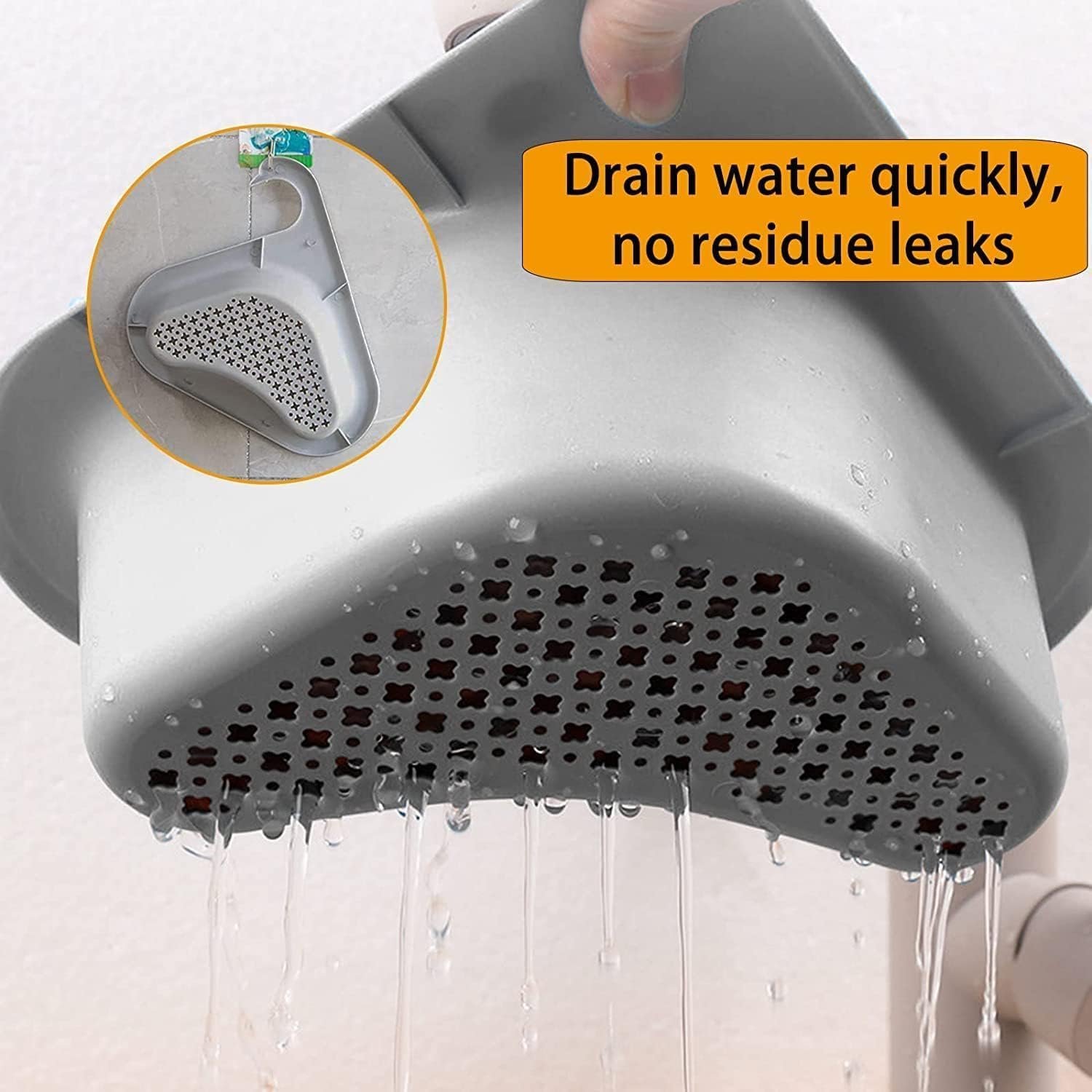 MULTIFUNCTION KITCHEN SINK TRAINGLE FILTER - Image 6
