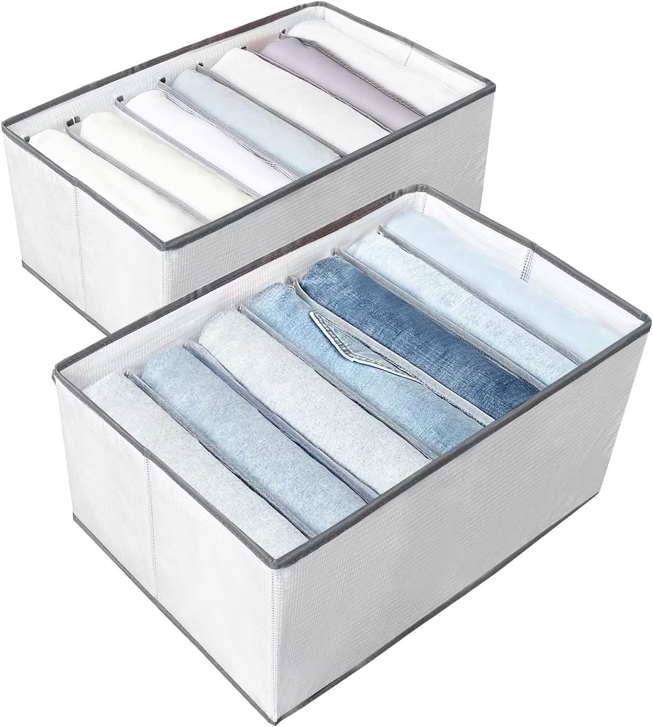 7 GRID FOLDING CLOTHES ORGANIZER FOR WARDROBE(MEDIUM SIZE)