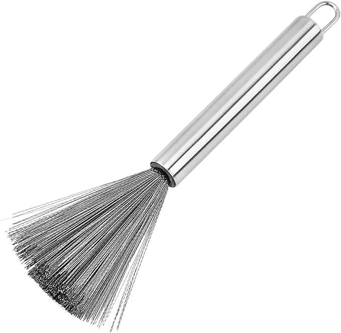 MULTIPURPOSE STAINLESS STEEL POTS PANS CLEANING BRUSH