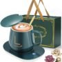 CUP HEATER WITH SPOON MUG