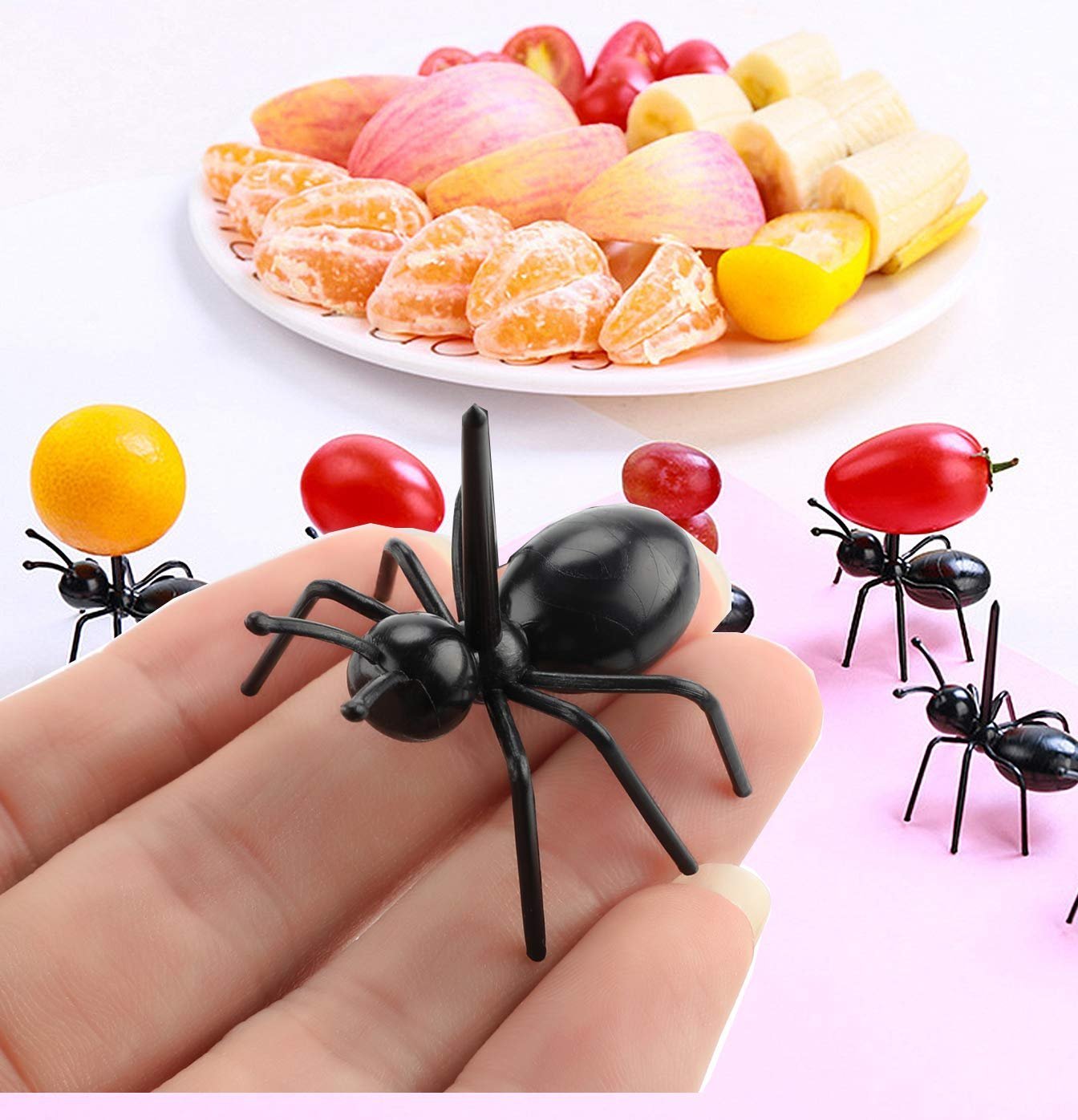 12 PCS ANT SHAPE FRUIT FORK - Image 2