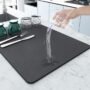 KITCHEN DISH DRYING MAT