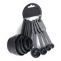 8 PCS BLACK SPOON SET