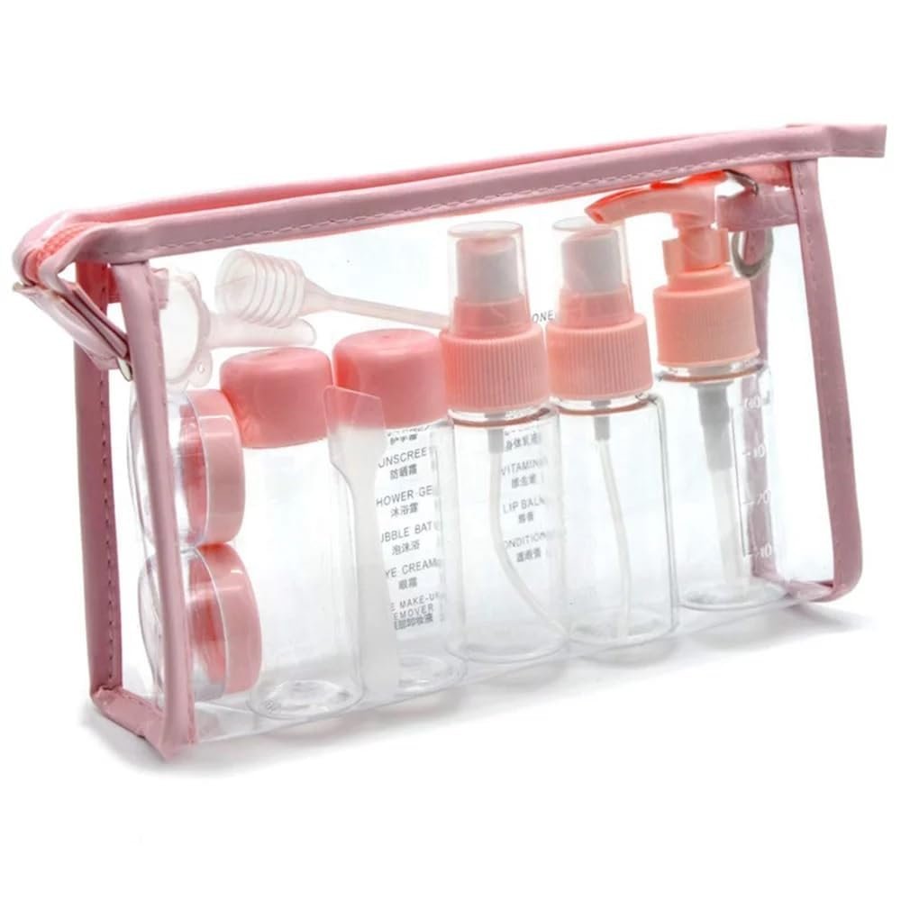 PORTABLE REFILLABLE TRAVEL COSMETICS BOTTLES
