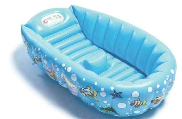 DISNEY BABY BATH TUB POOL (WITH PUMP) - Image 6