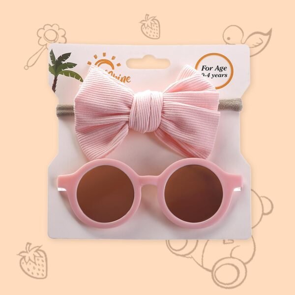 SUNGLASSES AND HEADBAND SET FOR GIRLS - Image 2