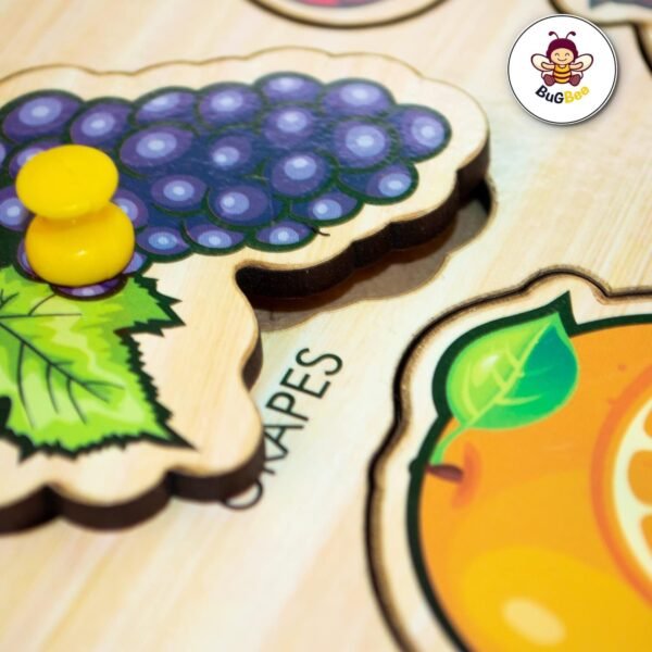 WOODEN FRUITS SHAPES PUZZLE - Image 7