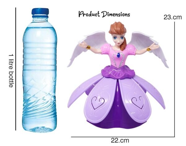 360 ROATETING LIGHTING ANGEL GIRL - Image 2