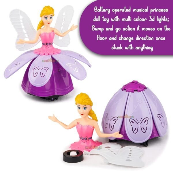 360 ROATETING LIGHTING ANGEL GIRL - Image 3