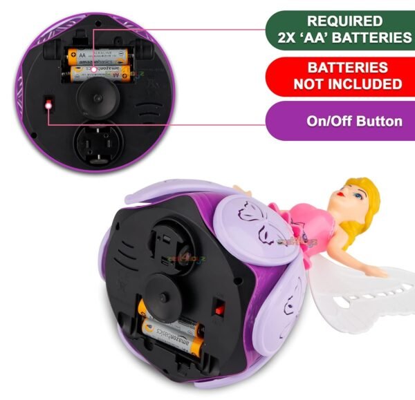 360 ROATETING LIGHTING ANGEL GIRL - Image 6