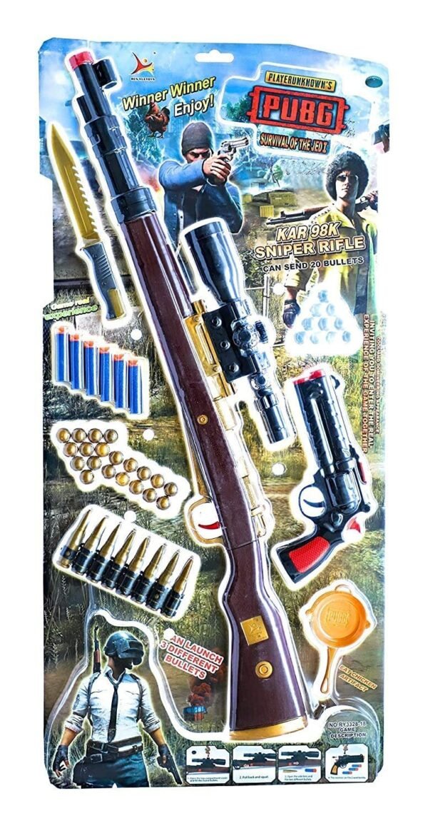 PUBG THEME GUN TOY SET