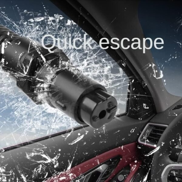 3 IN 1 SUPER MINI SAFETY WINDOW GLASS BREAKER - Image 8