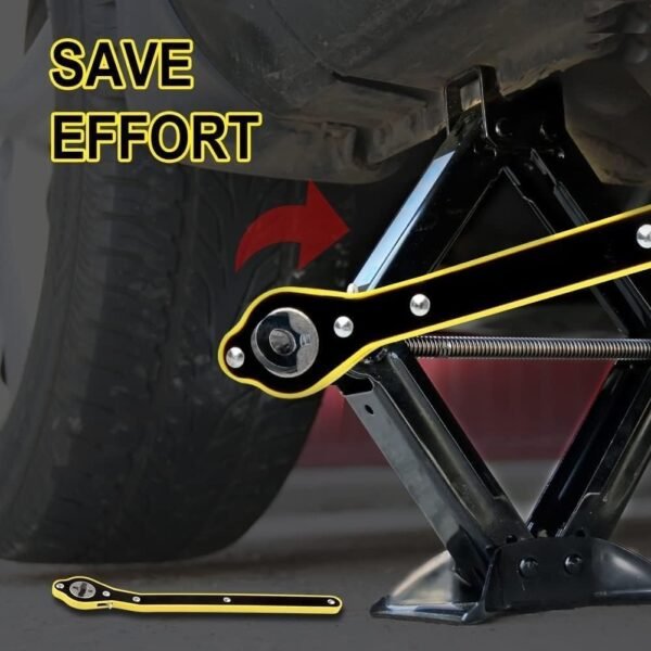 UNIVERSAL CAR JACK RETCHET WRENCH WITH ACCESSORIES - Image 6