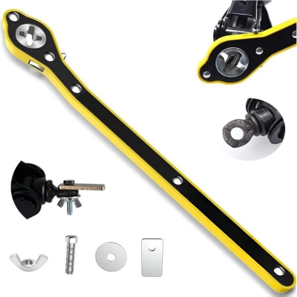 UNIVERSAL CAR JACK RETCHET WRENCH WITH ACCESSORIES