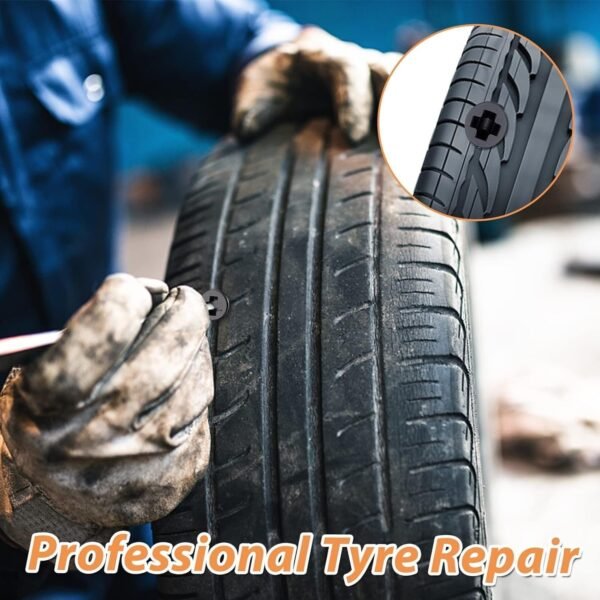 (SET OF 10) TYRE REPAIR RUBBER NAILS - Image 5