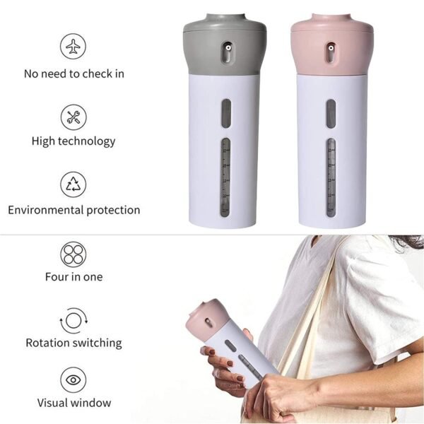 4 IN 1 SMART TRAVEL BOTTLE - Image 2