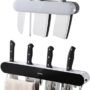 MULTIFUNCTIONAL PLASTIC EASY INSTALLATION UTENSILS ORGANIZER WITH HOOK