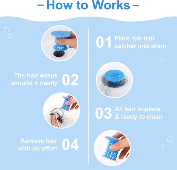SHROOM SHAPE TUB DRAIN PROTECTOR - Image 9