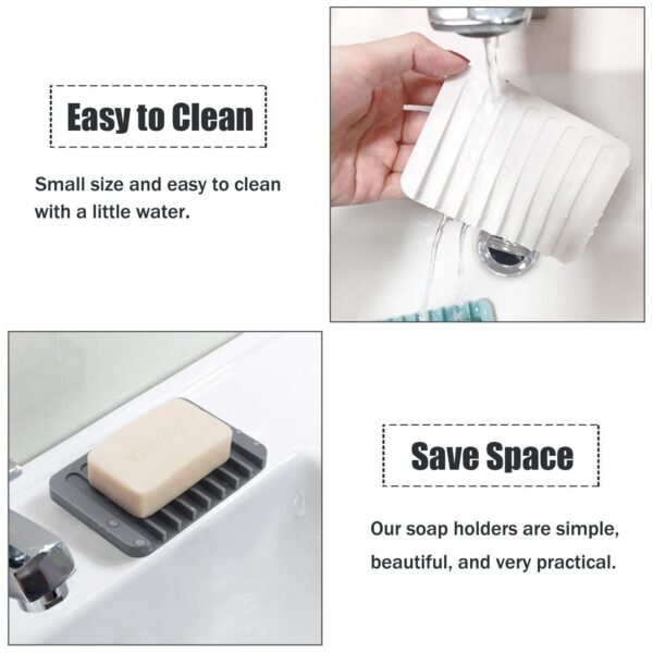 SILICON SOAP HOLDER (SET OF 3) - Image 2