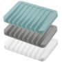SILICON SOAP HOLDER (SET OF 3)