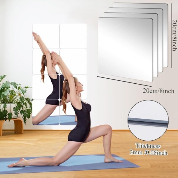 RECTANGLE SHAPE STICKER MAGIC MIRROR - Image 2