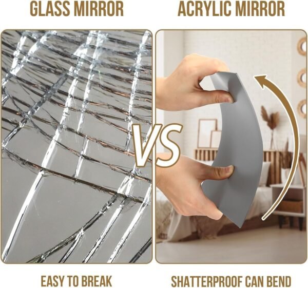 RECTANGLE SHAPE STICKER MAGIC MIRROR - Image 5