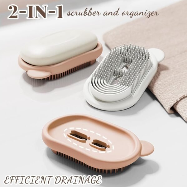 WALL MOUNTED DOUBLE LAYER SOAP BOX - Image 5