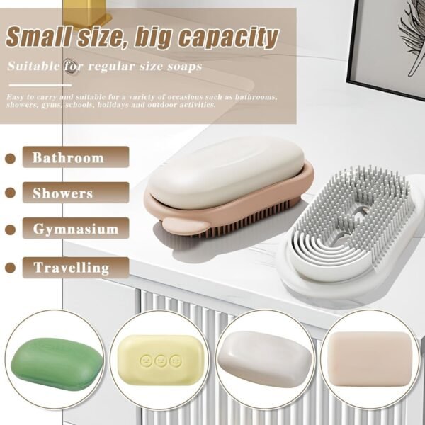 WALL MOUNTED DOUBLE LAYER SOAP BOX - Image 8