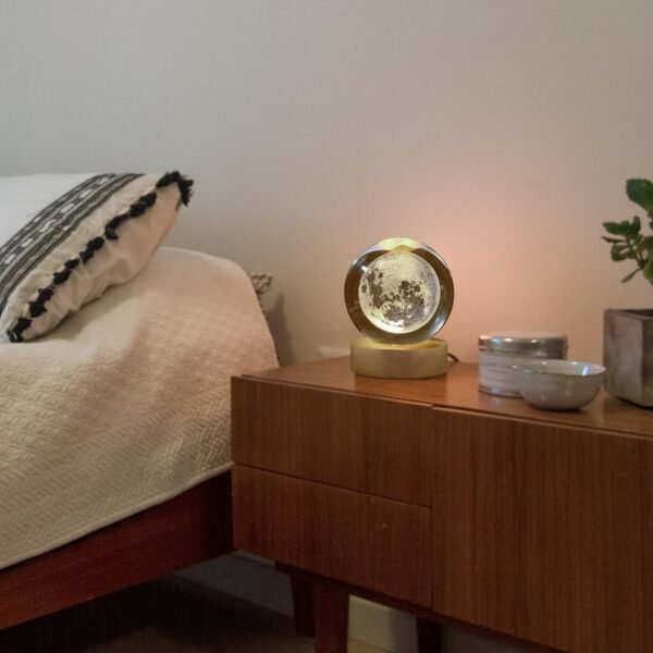 3D CRYSTAL BALL NIGHT LAMP - Image 5