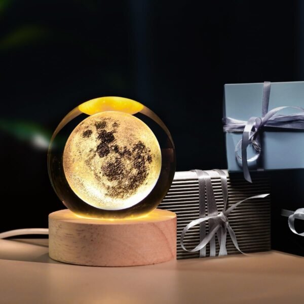 3D CRYSTAL BALL NIGHT LAMP - Image 7