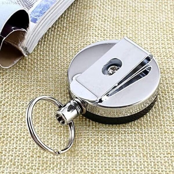 RETRACTABLE KEY CHAIN RING - Image 4