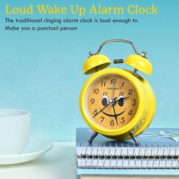 ALARM CLOCK WITH NIGHT LIGHT (MIX SHAPE) - Image 4