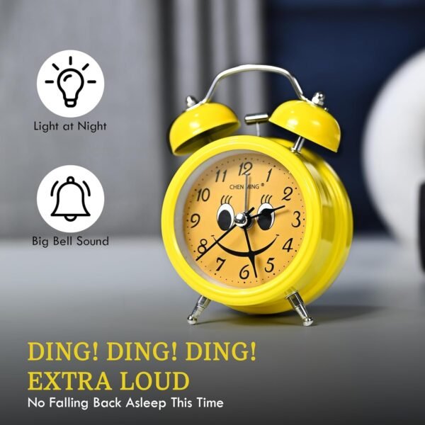 ALARM CLOCK WITH NIGHT LIGHT (MIX SHAPE) - Image 7