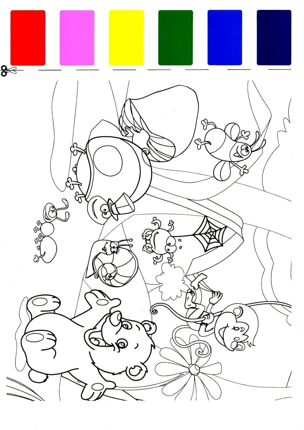 COLORING WATER DRAWING BOOKS WITH BRUSH PEN - Image 4