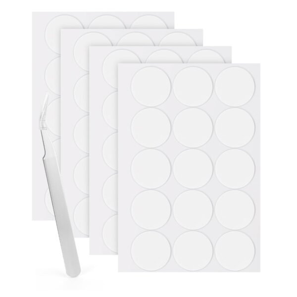 WATERPROOF DOUBLE-SIDED STICK ADHESIVE STICKERS (60 PCS)