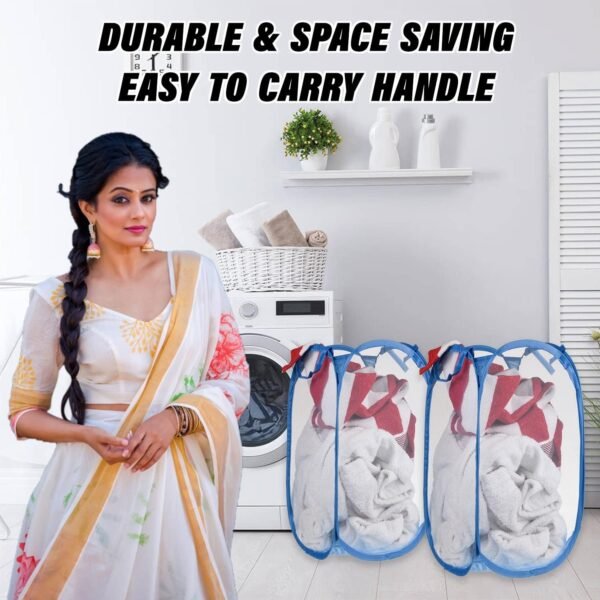 NET LAUNDRY BAG FOLDABLE - Image 5
