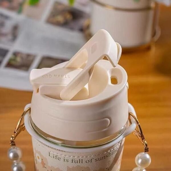 TRAVEL SIPPER DOUBLE DRINK STRAW WITH CHAIN - Image 8