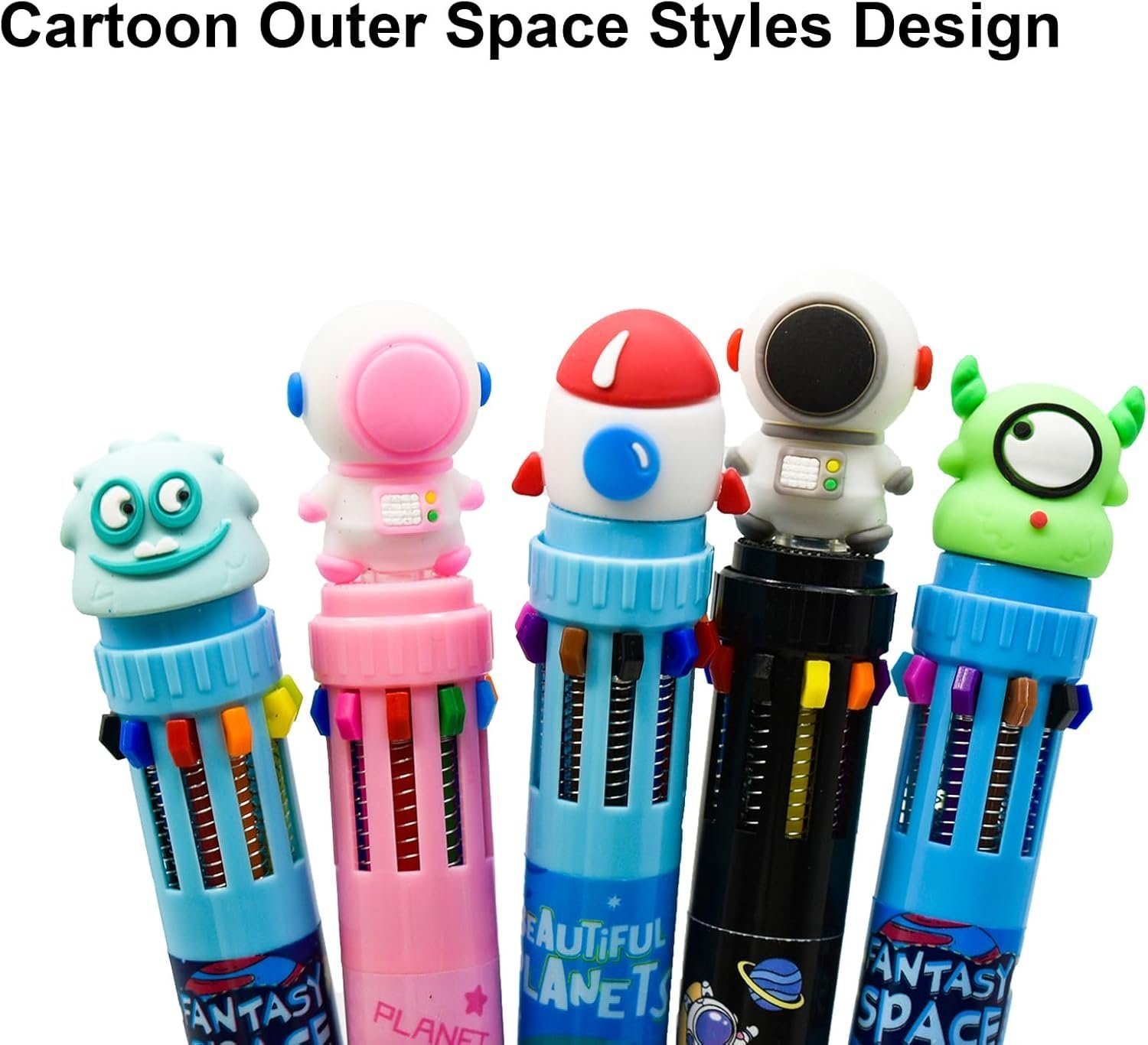 SPACE MULTICOLORED PEN ( 10 RIFIL) - Image 9