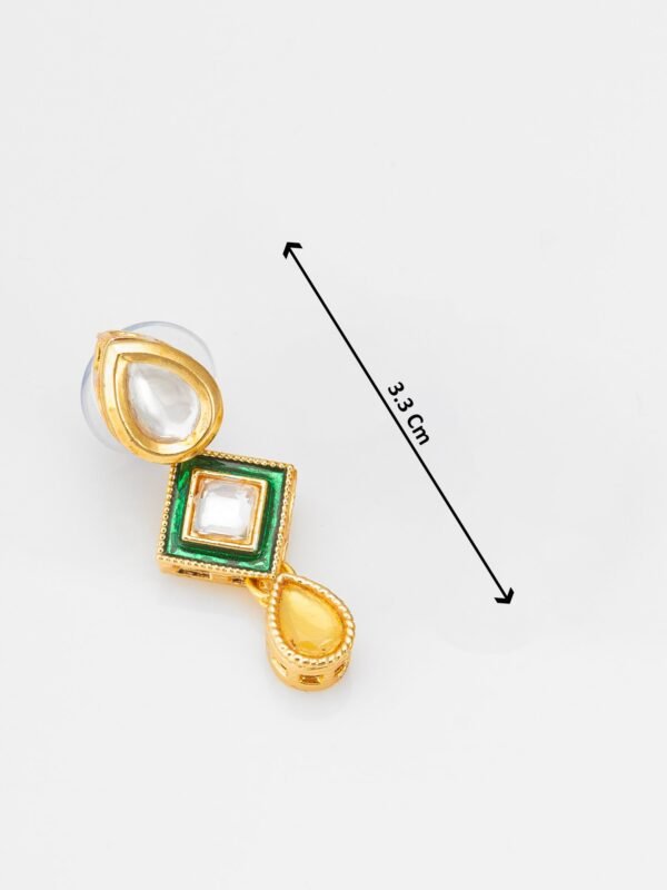 Morison Radiant Gold Necklace and Earrings Set  Perfect for Every Occasion - Image 4