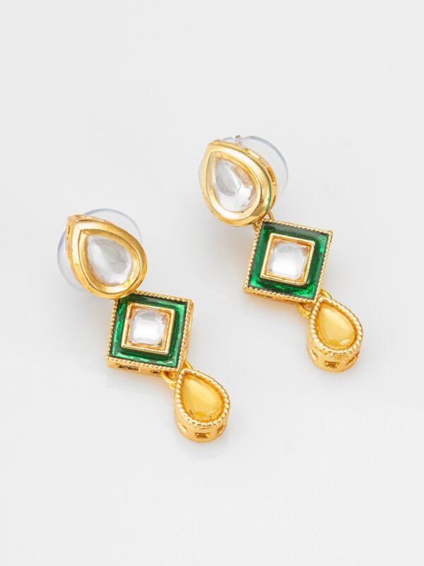 Morison Radiant Gold Necklace and Earrings Set  Perfect for Every Occasion - Image 5