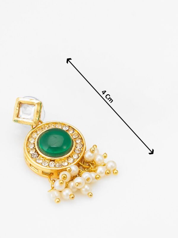 Morison Alluring Gold Necklace Set with Earrings  Perfect for Every Occasion - Image 4