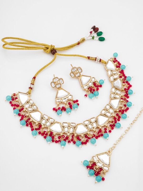 Morison Majestic Gold Necklace Set  Redefine Your Glamour - Image 2