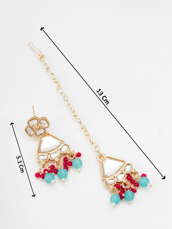Morison Majestic Gold Necklace Set  Redefine Your Glamour - Image 4