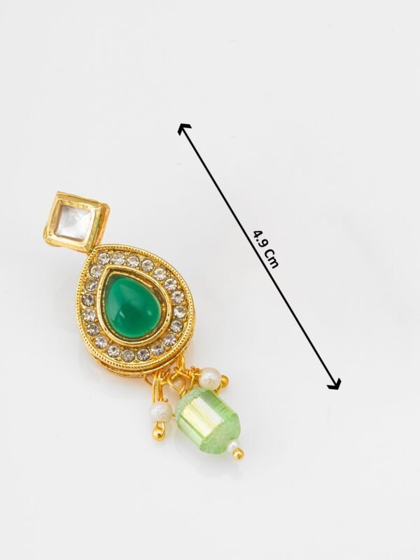 Morison Opulent Gold Necklace and Earrings Set  A Celebration of Luxury - Image 4