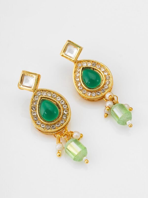 Morison Opulent Gold Necklace and Earrings Set  A Celebration of Luxury - Image 5